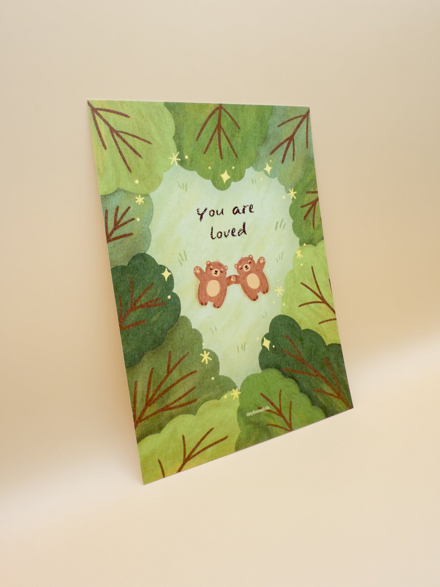 You are Loved Art Print