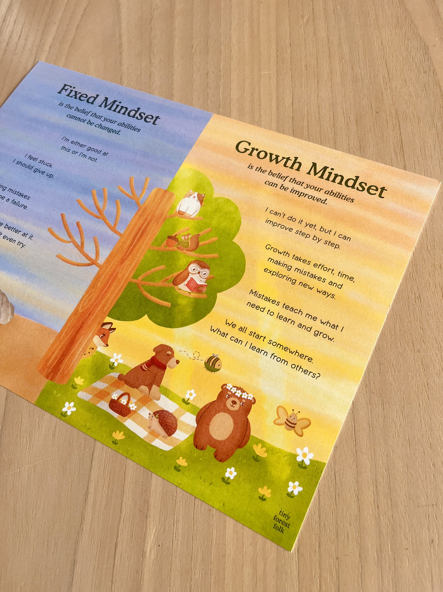 Growth Mindset Poster